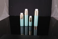 Black Blue 15 80ml Cosmetic Cream Bottle With Pump OEM UV Coating Acrylic