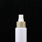 Empty Hot  100ml 200ml Plastic Pump Cosmetic PET Packaging, Wholesale Body Lotion PET Bottle with Bamboo Pump